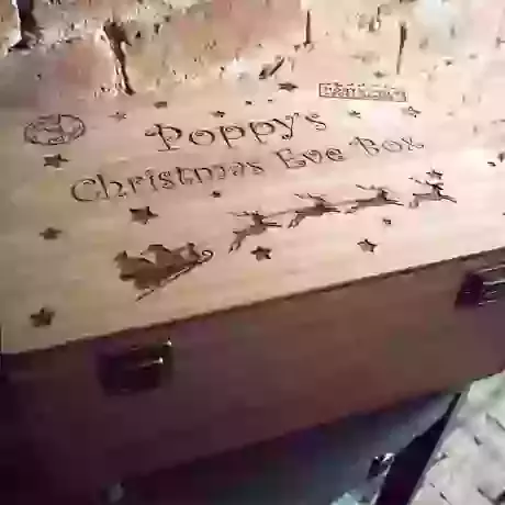 Personalised Christmas Eve Box Sleigh Design